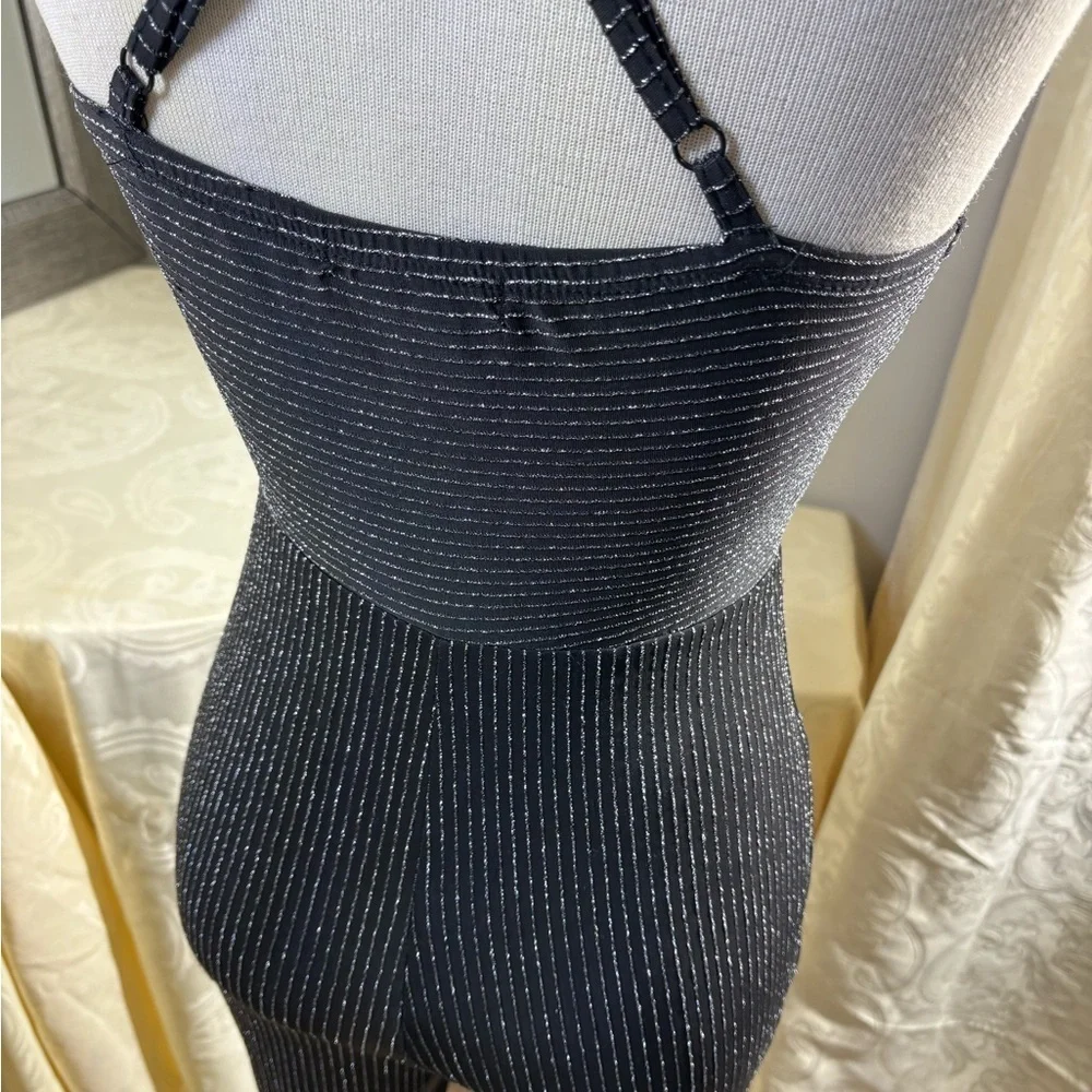 Love Squared Black Jumpsuit with Tapered Legs